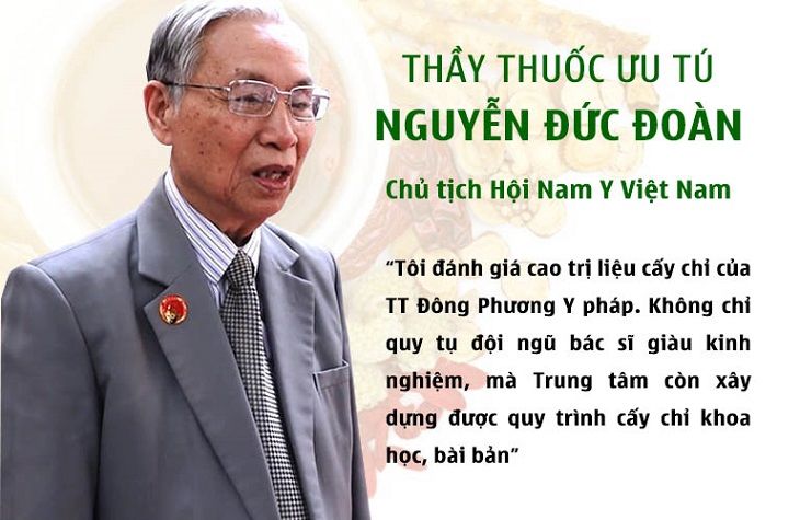 Thầy Thuốc Nguyễn Đức Đoan đưa ra ý kiến về cấy chỉ Đông phương Y pháp
