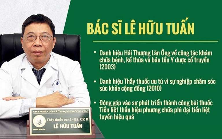 Bác sĩ Lê Hữu Tuấn và những cống hiến giá trị cho y học cổ truyền