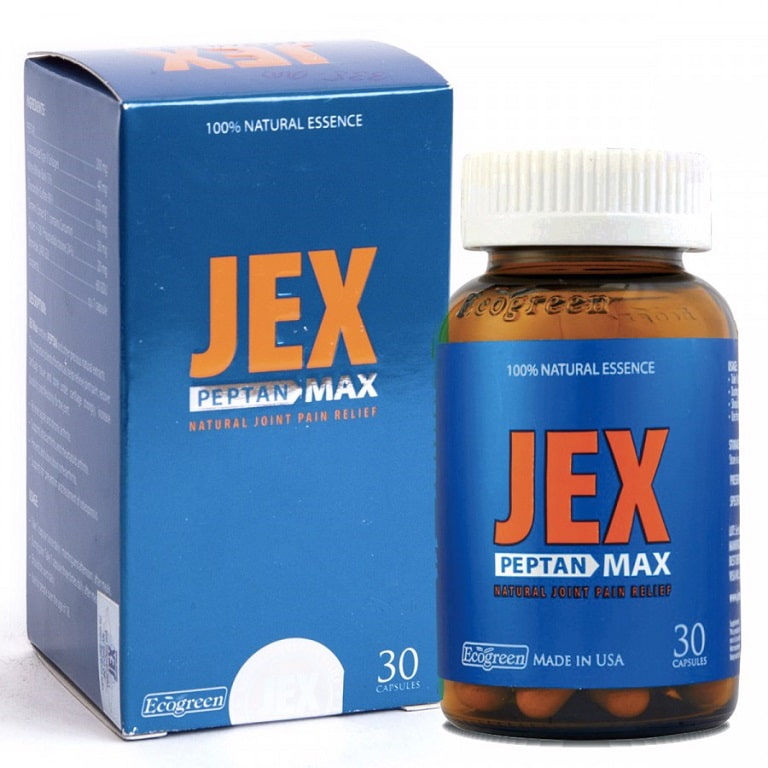 Jex Max giàu Teptan - Dưỡng chất sinh học chuyên biệt cho xương khớp