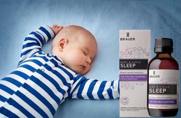 Siro Brauer Baby giúp trẻ dễ ngủ