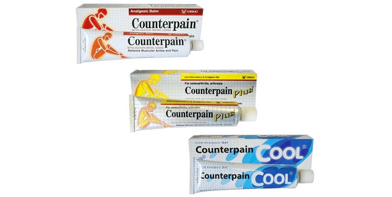 Dầu xoa bóp Counterpain - sự lựa chọn tốt cho người hay gặp các vấn đề về đau nhức 