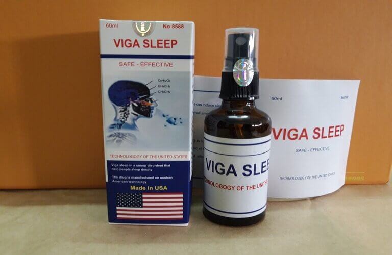 Thuốc ngủ dạng nước Viga Sleep tiện lợi