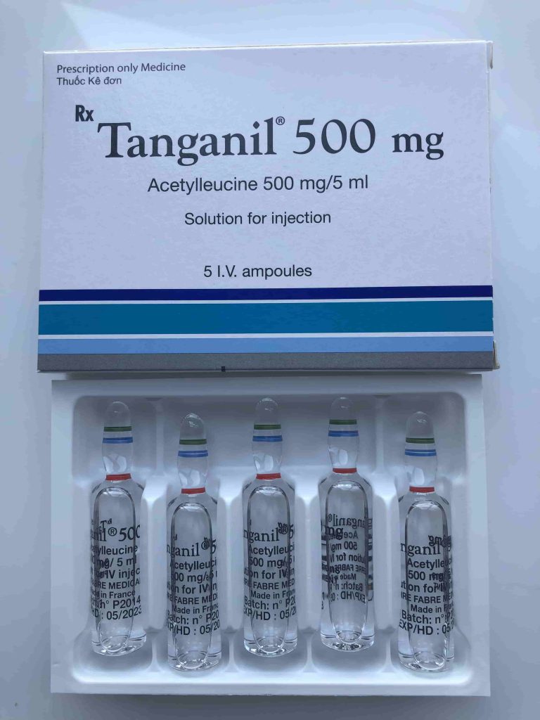 Tanganil 500mg dạng tiêm
