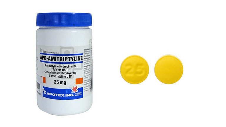  Apo Amitriptyline 25mg là loại thuốc được sử dụng trong điều trị mất ngủ cho người bệnhg điều trị mất ngủ cho người bệnh