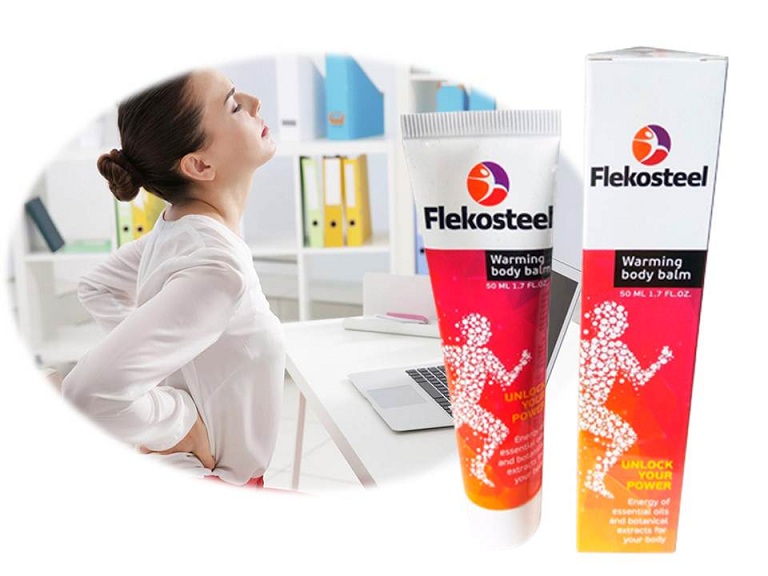 Thuốc xoa bóp Flekosteel hỗ trợ điều trị các cơn đau nhức xương khớp, thoát vị đĩa đệm