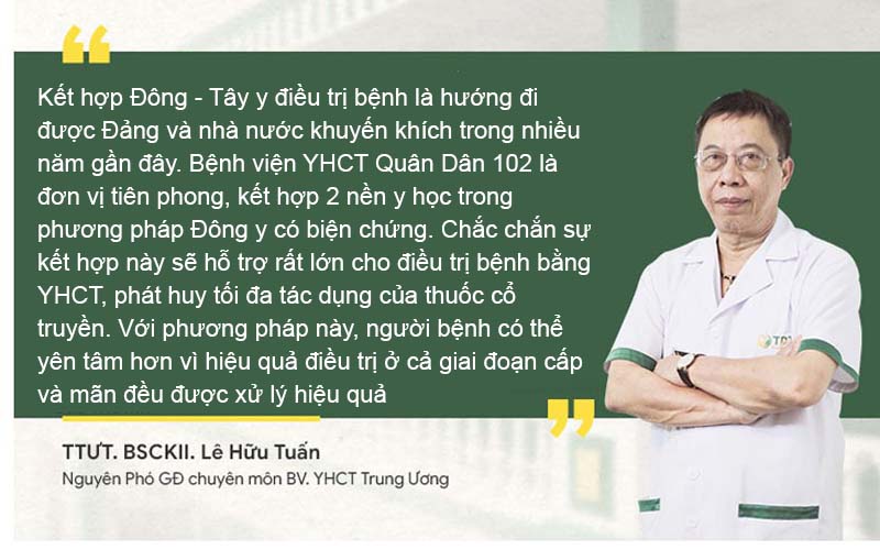 Thầy thuốc ưu tú Lê Hữu Tuấn nhận định về phương pháp điều trị Tai mũi họng bằng Đông y có biện chứng