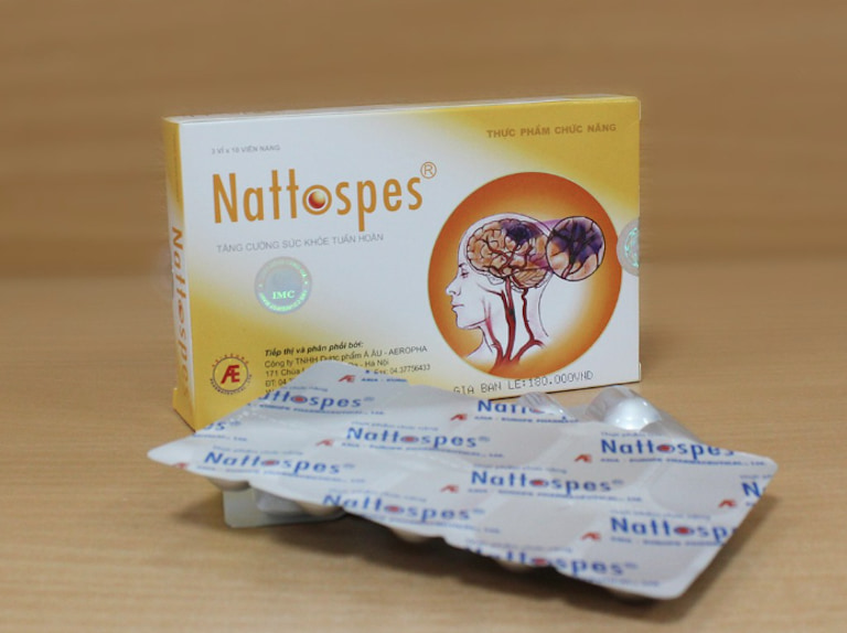 Nattospes đem lại công dụng tuyệt vời trong việc tăng cường sức bền cho thành mạch
