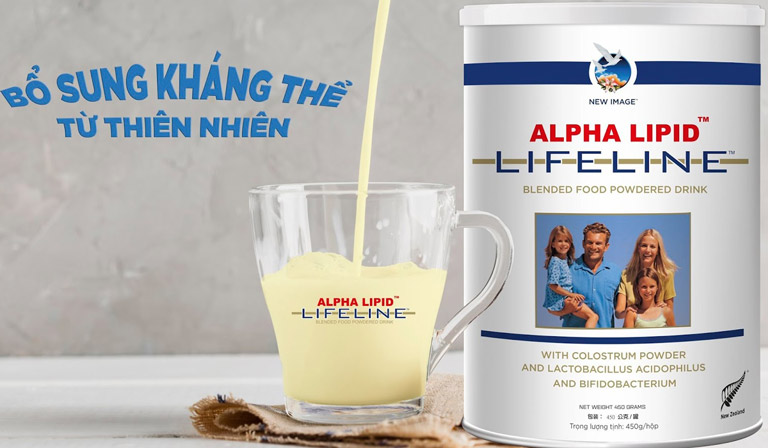 Sản phẩm sữa dành cho người cao tuổi Alpha Lipid Lifeline