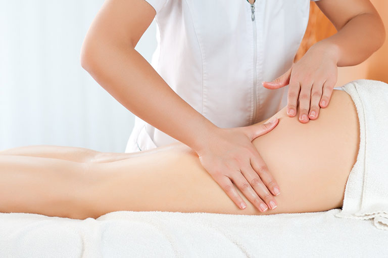 Massage là cách giúp giảm mỡ mông hiệu quả cao
