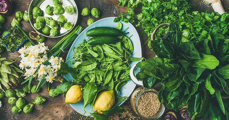 Ăn nhiều rau xanh giúp mỡ an toàn, đồng thời tăng cường sức khỏe tổng thể