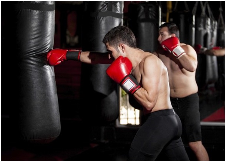 Tập Boxing là cách giảm mỡ bụng ở nam giới hiệu quả