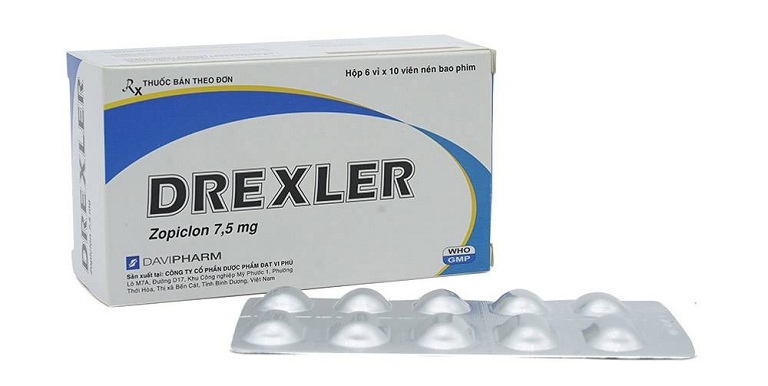 Drexler là loại thuốc kê toa được bác sĩ chỉ định sử dụng cho những đối tượng bị mất ngủ
