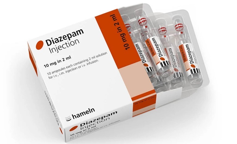 Thuốc ngủ Diazepam dạng tiêm 