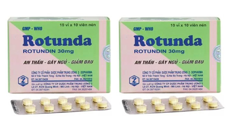 Thuốc ngủ Rotunda hiện được bán tại nhiều nhà thuốc trên toàn quốc