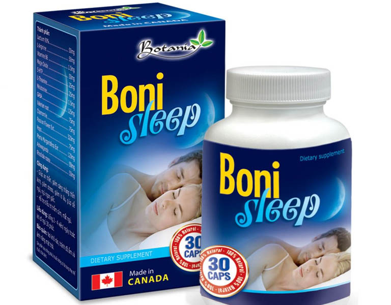 Viên uống mất ngủ thảo dược Boni Sleep được đánh giá cao