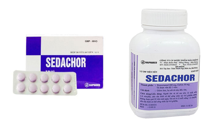 Thuốc đau đầu Sedachor có xuất xứ Việt Nam
