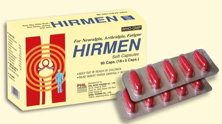Hirmen là sản phẩm giúp cải thiện các triệu chứng của bệnh thoái hóa cột sống