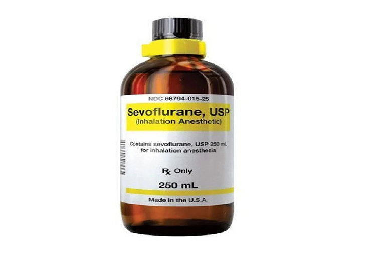 Sevoflurane có dạng chai xịt, được sử dụng nhiều trong phẫu thuật