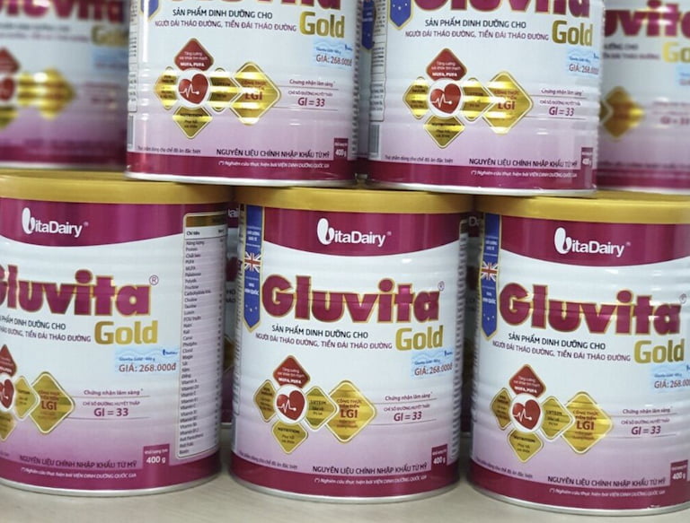 Gluvita Gold là sữa dành cho người tiểu đường và cao huyết áp