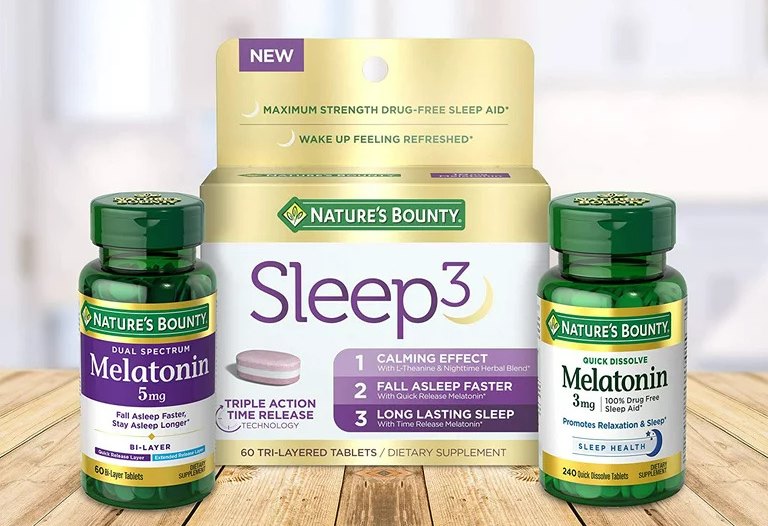 Sản phẩm Nature’s Bounty Sleep 3 được nhiều người đánh giá 5 sao trên các trang thương mại điện tử